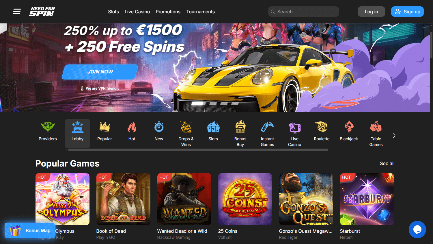need for spin casino bonus, need for spin review