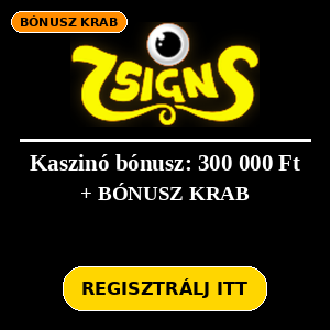 7Signs Online Kaszinó Bónusz