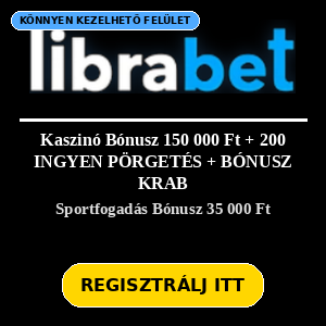 LibraBet Kaszinó és Sportfogadás Bónuszok