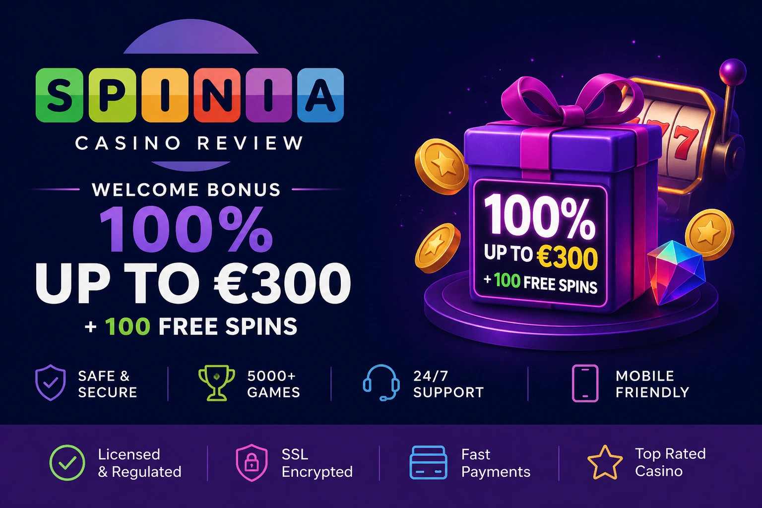 Spinia Casino Review