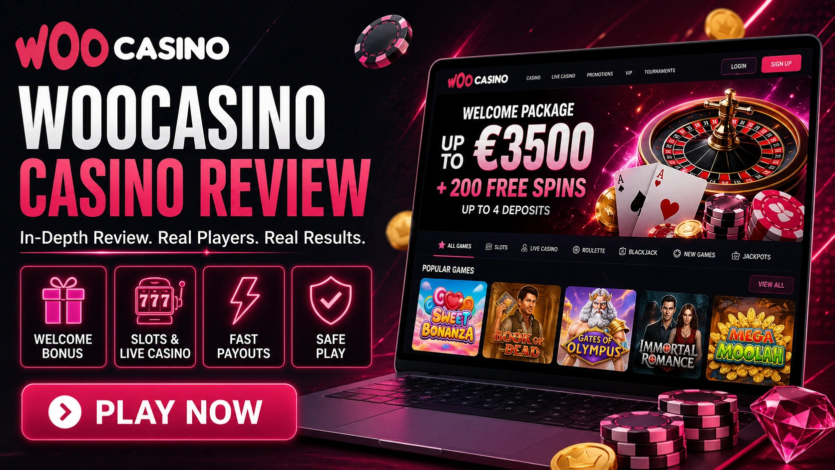 Woocasino review