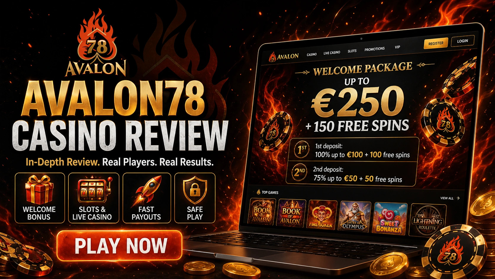Avalon78 Casino Review