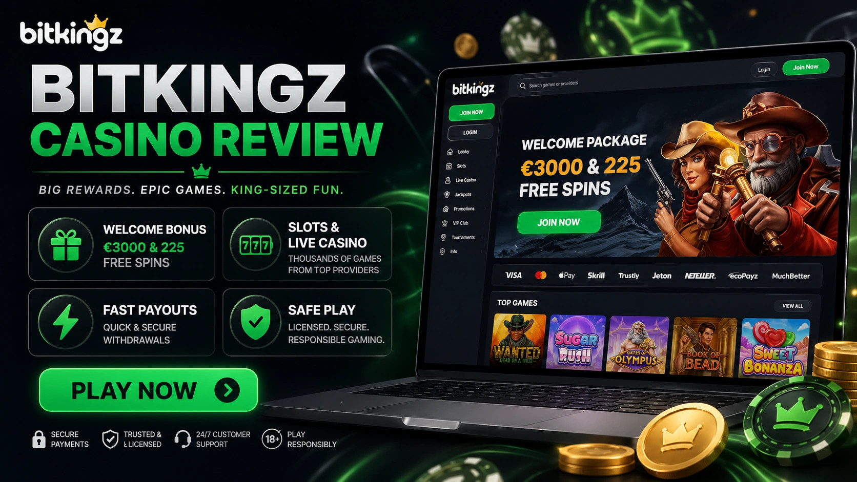 Bitkingz Casino Review