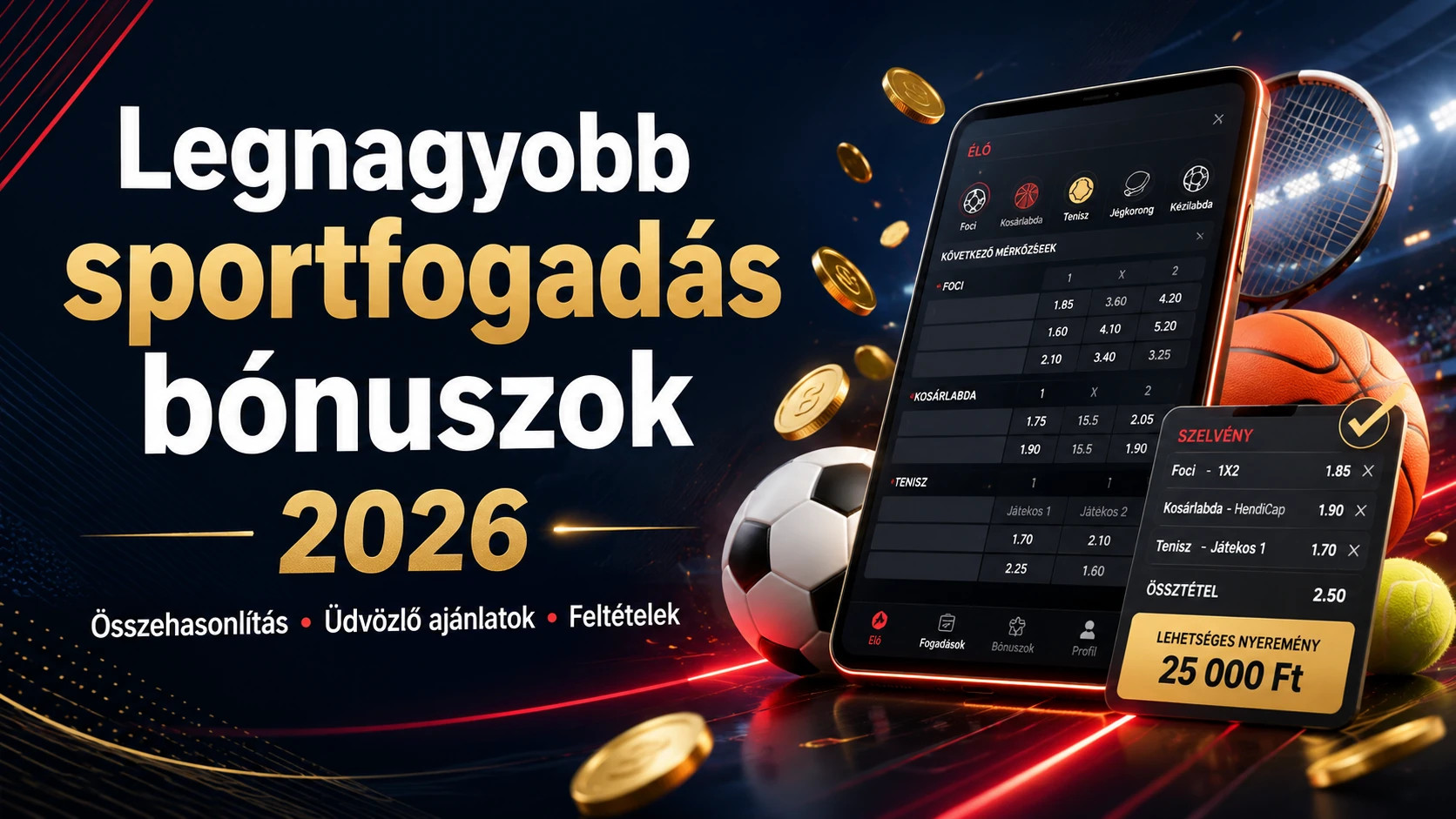 legnagyobb sportfogadás bónuszok